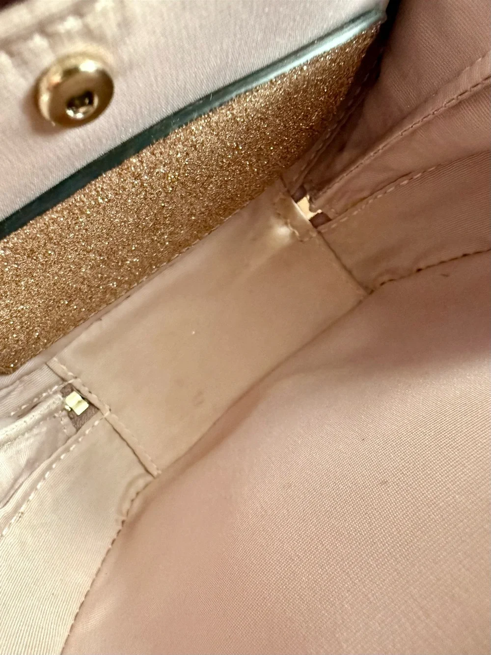 Kate Spade Andi Glitter Mini Canteen Bag
